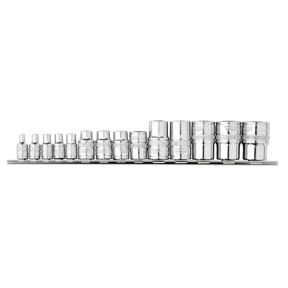 Steckschlüsselsatz Draper Expert TX-STAE, ¼'', 3/8'' und ½'' (14-teilig). - DRA-34415 - D34415 - 5010559344154