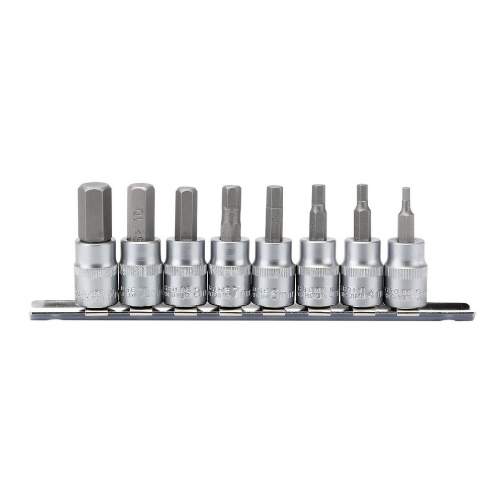 DRAPER metric hex socket set 3/8, 48mm (8 pcs.) - DRA-16285 - D16285 - 5010559162857