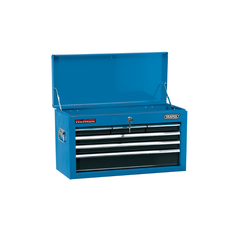 Draper Tools cassettiera stretta 6 cassetti 24" blu 600x255x345 mm - DRA-51690 - D51690 - 5010559516902
