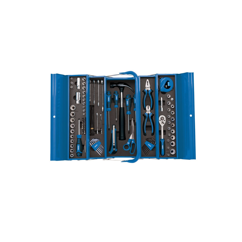 Coffret de l'outillage  Draper Tools en modules foam inclus l'outillage - DRA-48091 - D48091 - 5059482005596