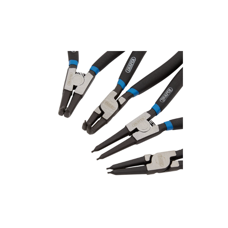 Draper Tools inner and outer circlip pliers set (4 pieces) - DRA-38999 - D38999 - 5010559389995