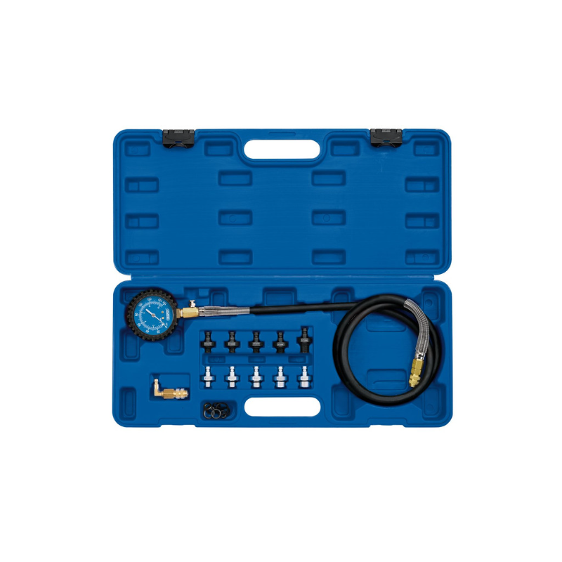 Kit de test de pression d'huile Draper Tools (12 pièces) - DRA-35879 - D35879 - 5010559358793