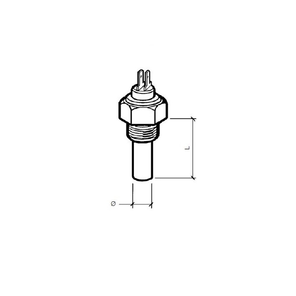 VDO Water Temperature Sensor, +40 to 120 °C, M14×150, 323-805-001-001N - V-323805001001N - 323-805-001-001N - 3661768404478