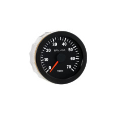 VDO Rev-counter, Ø80 mm, 0–7,000 rpm, 333-015-001K