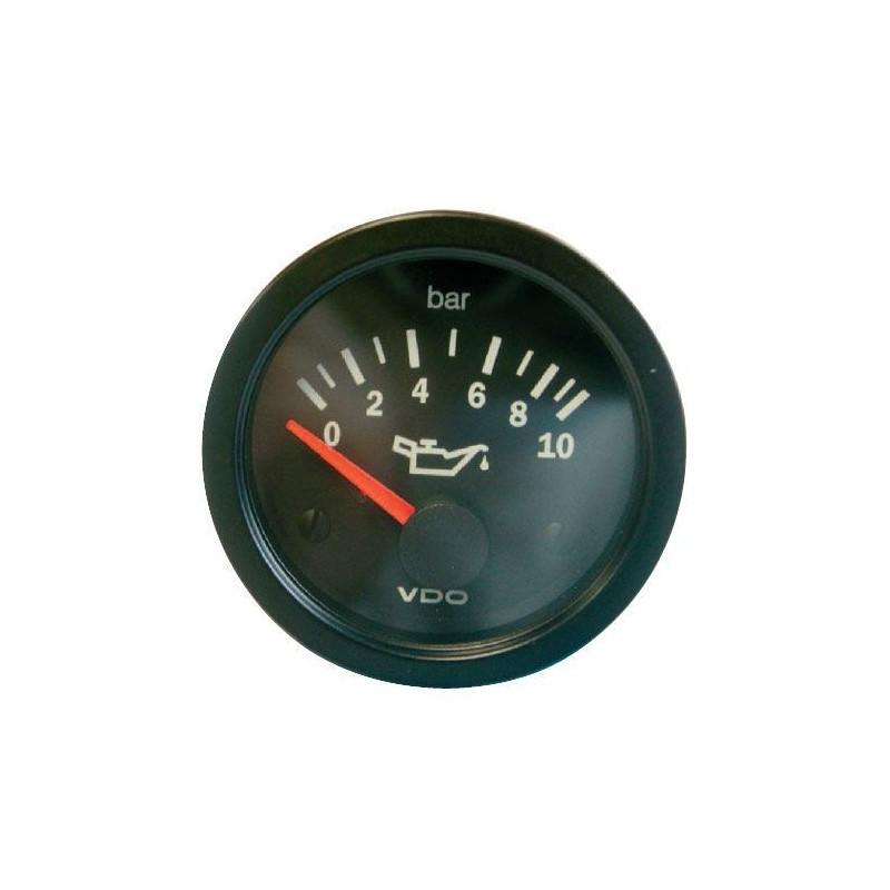 Manomètre huile VDO Ø52 mm 0 à 10 bar 350-010-007K - V-PH350-010-007 - 350-010-007K - 4103590300669