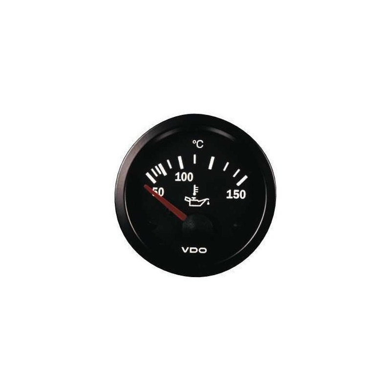 Thermomètre huile VDO Ø52 mm 50 à 150 °C 310-010-003K - V-TH310-010-003 - 310-010-003K - 4103590400789