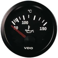 Thermomètre huile VDO Ø52 mm 50 à 150 °C 310-010-003K