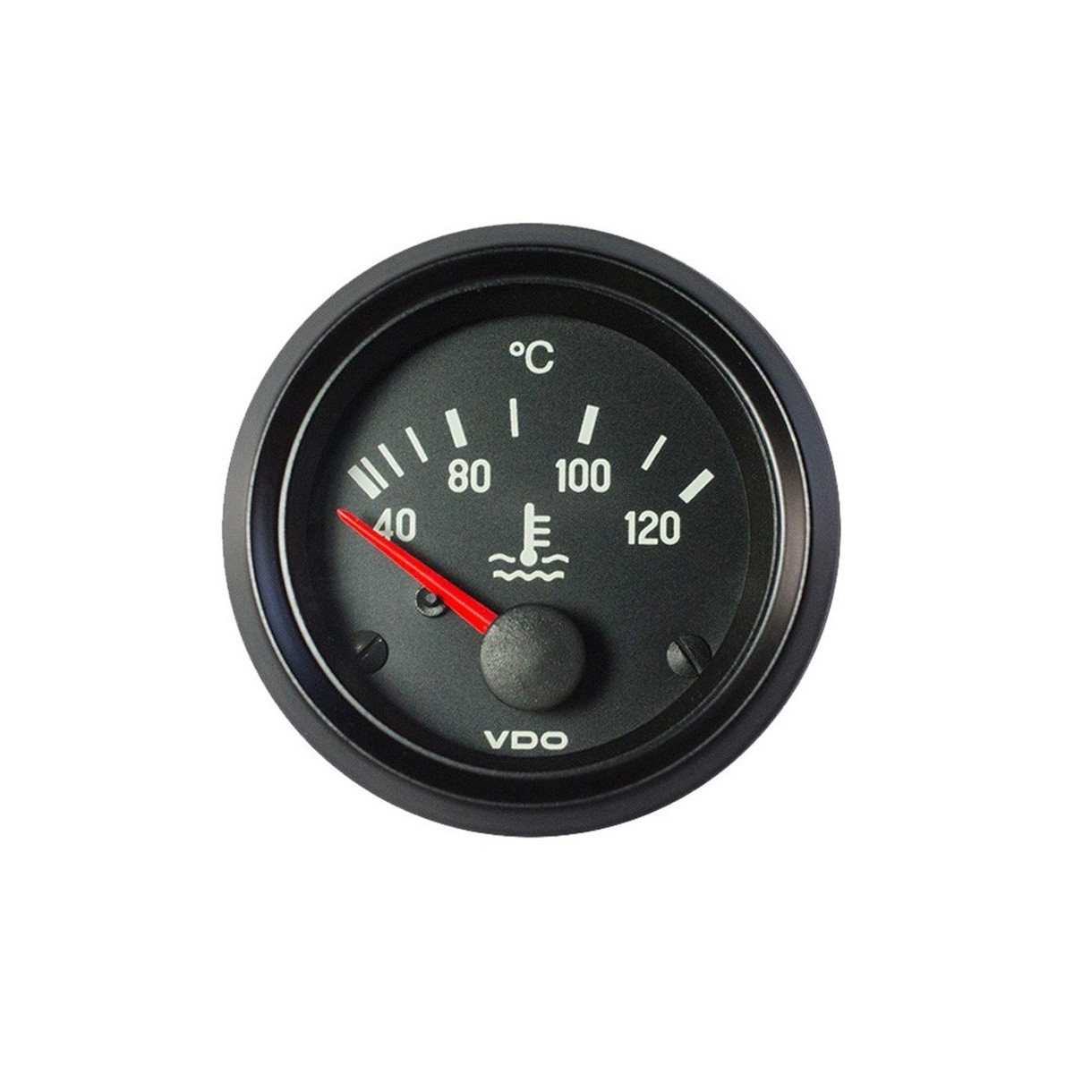 Thermomètre eau VDO Ø52 mm 40 à 120 °C 310-010-002K - V-TE310-010-002 - 310-010-002K - 4103590400772