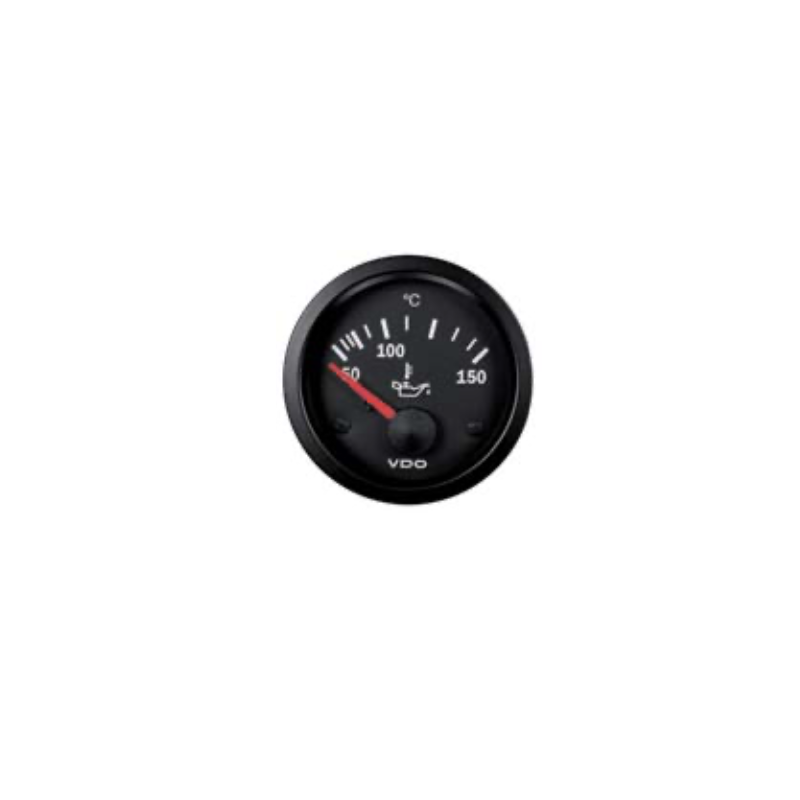 Termometro dell'olio VDO Ø52 mm da 50 a 150 °C 310-010-003K - V-TH310-010-003 - 310-010-003K - 4103590400789