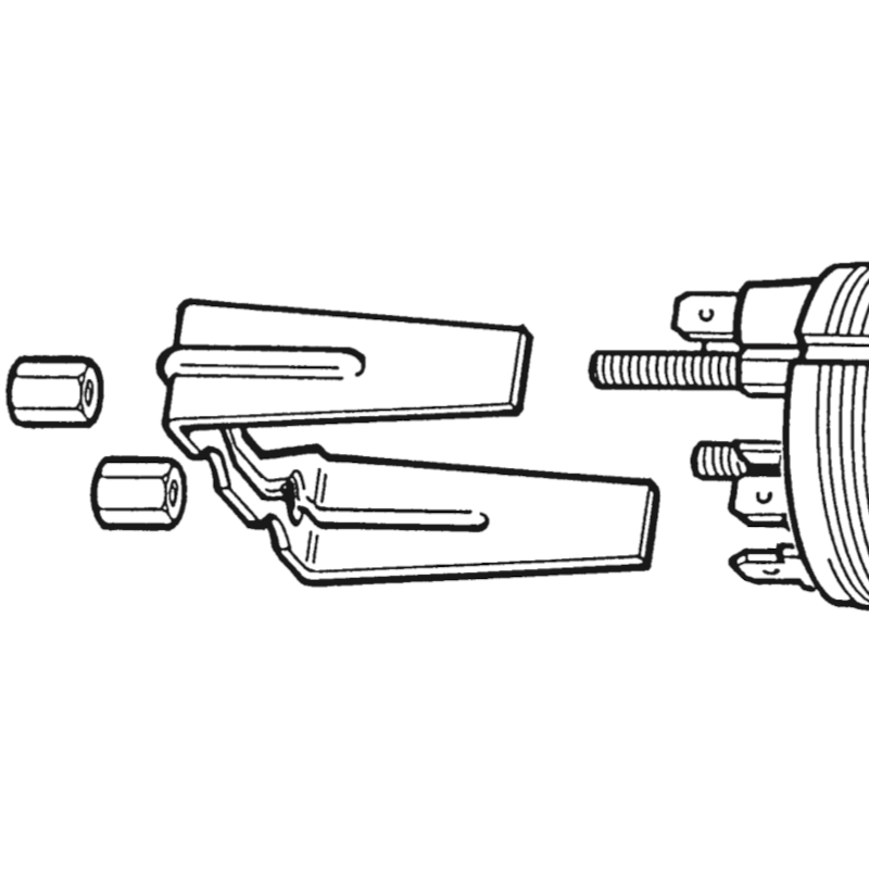 VDO Water Temperature Gauge, Ø52 mm, 40 to 120 °C, 310-010-012K - V-TE310-010-012 - 310-010-012K - 3661768223055