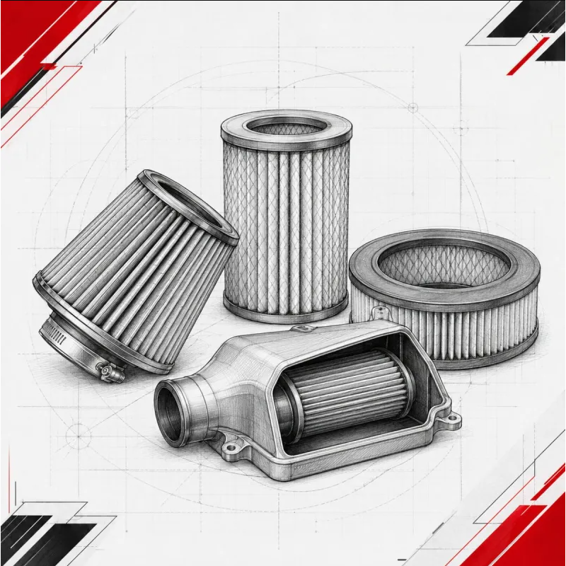 Filtrazione per Peugeot 205 GTI 1600 Gruppo A - BUN-205GTI-1600-GRA-006
