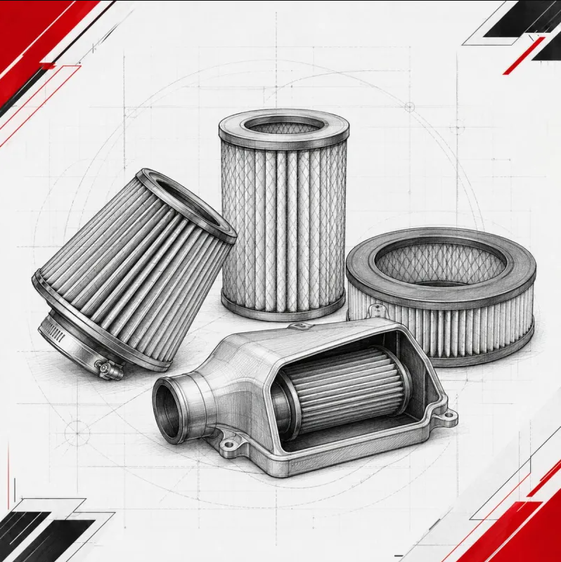 Filtrazione per Peugeot 205 GTI 1600 Gruppo A - BUN-205GTI-1600-GRA-006