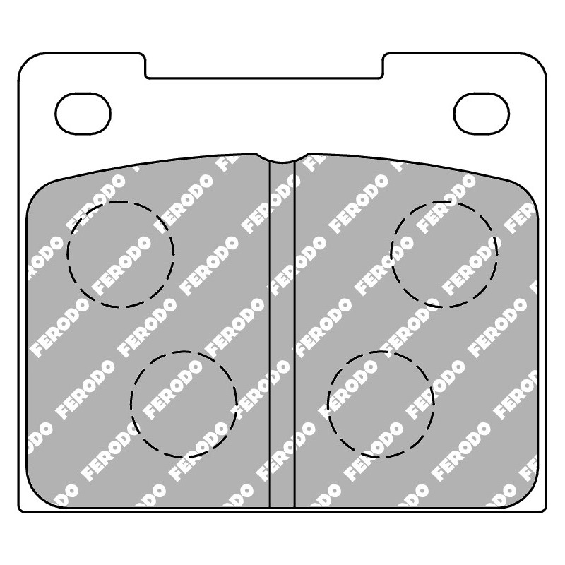 Ferodo 4003 FCP809C bremsbeläge für den Rennsport - F-CP809C - FCP809C - 3661768069790