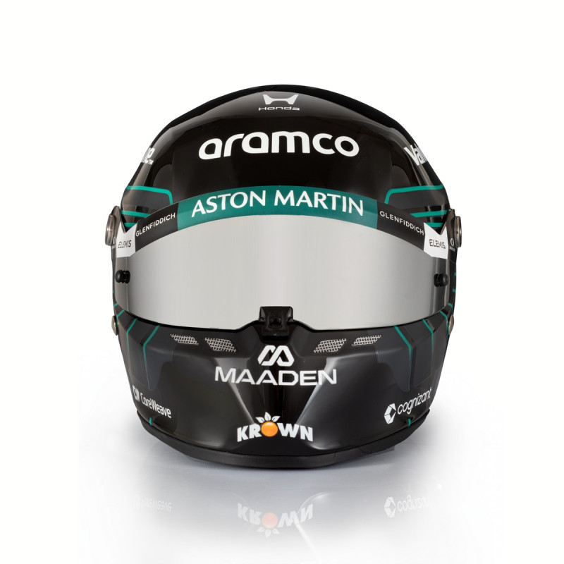 STILO Lance Stroll 2026 Aston Martin 1/2 Scale Mini Helmet - STI-26-STROLL - MH2607 - 3666618846606