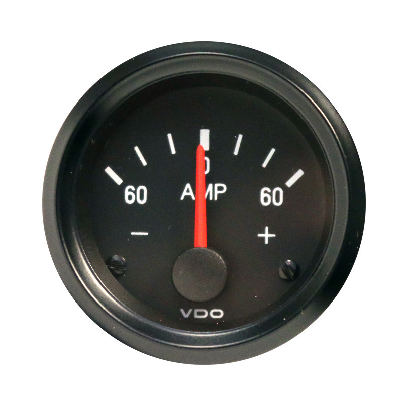 Ampèremètre VDO Ø52 mm ?60 à +60 A 190-037-002G - V-AM190-037-002 - 190-037-002G - 3661768280553