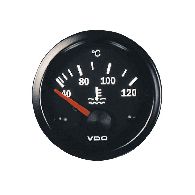 Thermomètre eau VDO Ø52 mm 40 à 120 °C 310-030-002G - V-TE310-030-002 - 310-030-002G - 3661768306703