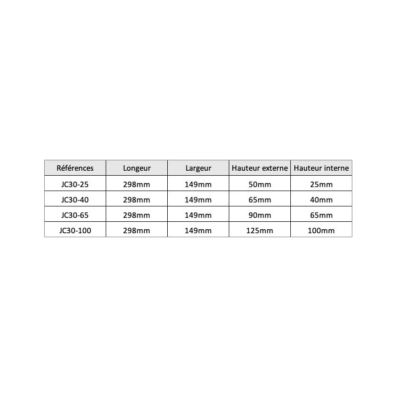 Filtro dell'aria bombato ITG Megaflow JC30 - 65 mm - ITG-JC-30-S-65 - JC30/S/65 - 3661768239049