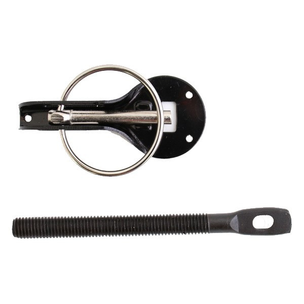 Attaches capot type Dakar en aluminium (paire) - AS-490ALN