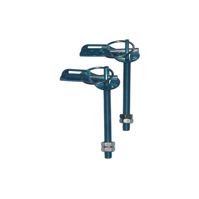 Aluminum Dakar-style hood clip (pair) - AS-490ALN