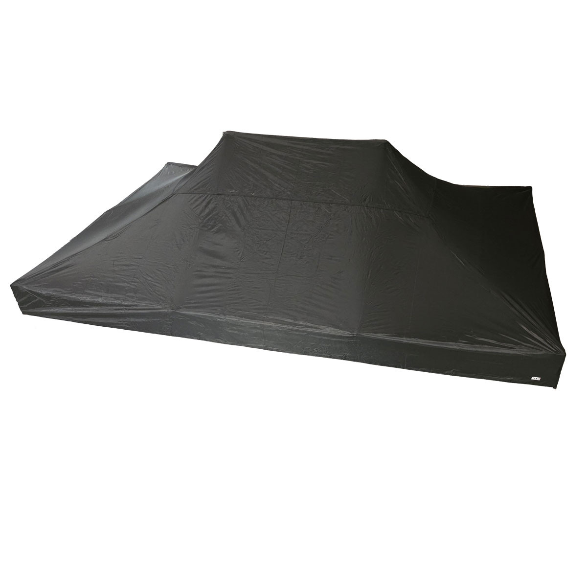 Toit noir neutre seul pour tente pliante GT2i Race & Safety 3x4.5m - GT-T3X4-5M-N-TOIT-2 - 3666618797830