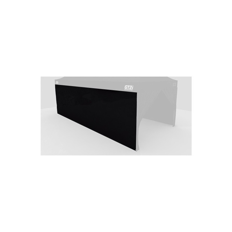 Schwarze GT2i Race & Safety-Zeltwand, 4,5 m, ohne Fenster (1 Stück) - GT-T4-5M-N-MURS-1 - 3666618797793