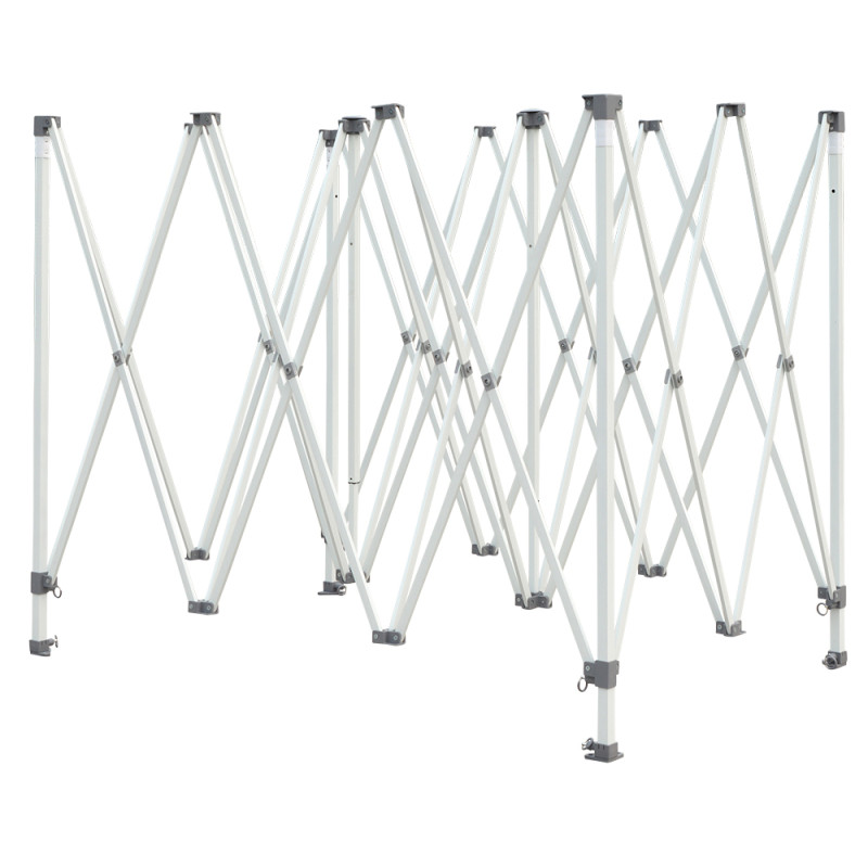 Structure barnum acier 3 × 4,5 m | GT-T3X4-5-STRUCT - GT-T3X4-5-STRUCT - 3666618797786