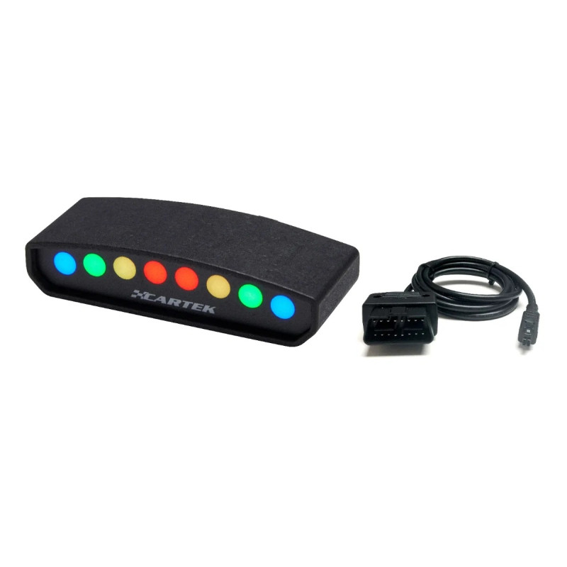 Shift Light Cartek OBD2 8 LED RGB CK-LS-OBD - CK-LS-OBD - CK-LS-OBD - 3661768840955