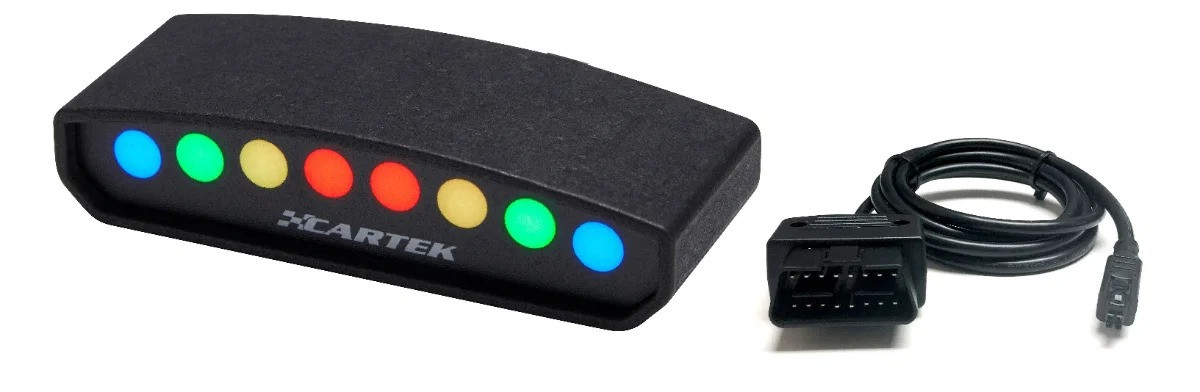 Cartek OBD2 8-LED RGB shift light CK-LS-OBD - CK-LS-OBD - CK-LS-OBD - 3661768840955