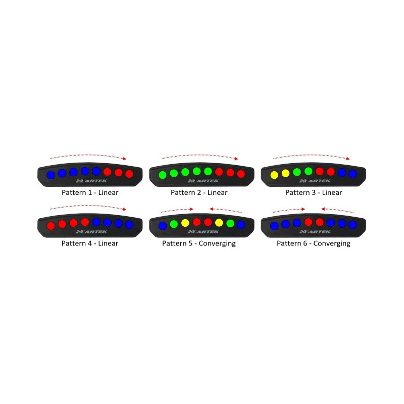 Shift Light Cartek OBD2 8 LED RGB CK-LS-OBD - CK-LS-OBD - CK-LS-OBD - 3661768840955