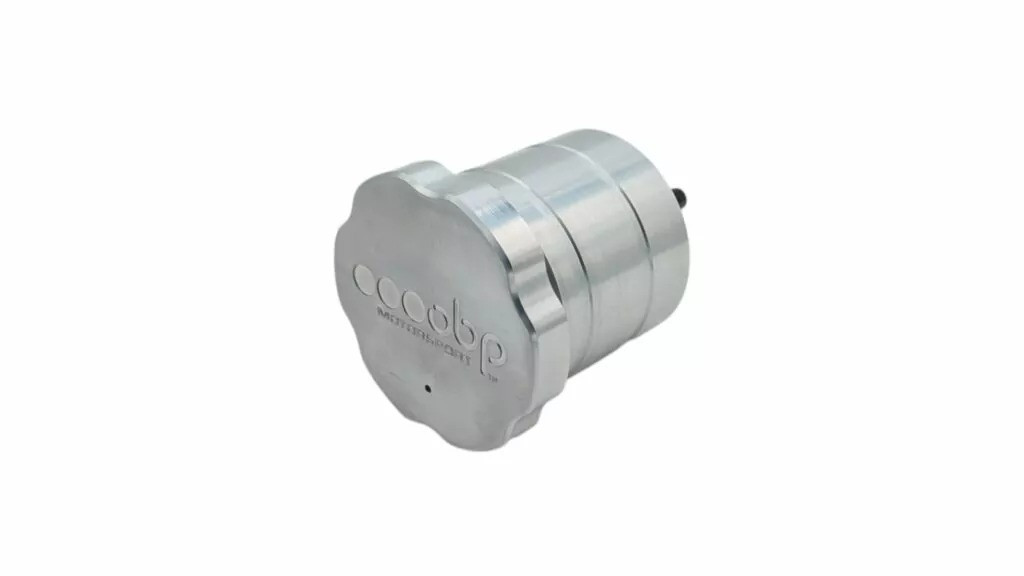 Aluminum Brake Fluid Reservoir - 8 mm Grooved Fitting - OBP-CB004A-2 - OBPCB004A-2 - 3666618850931