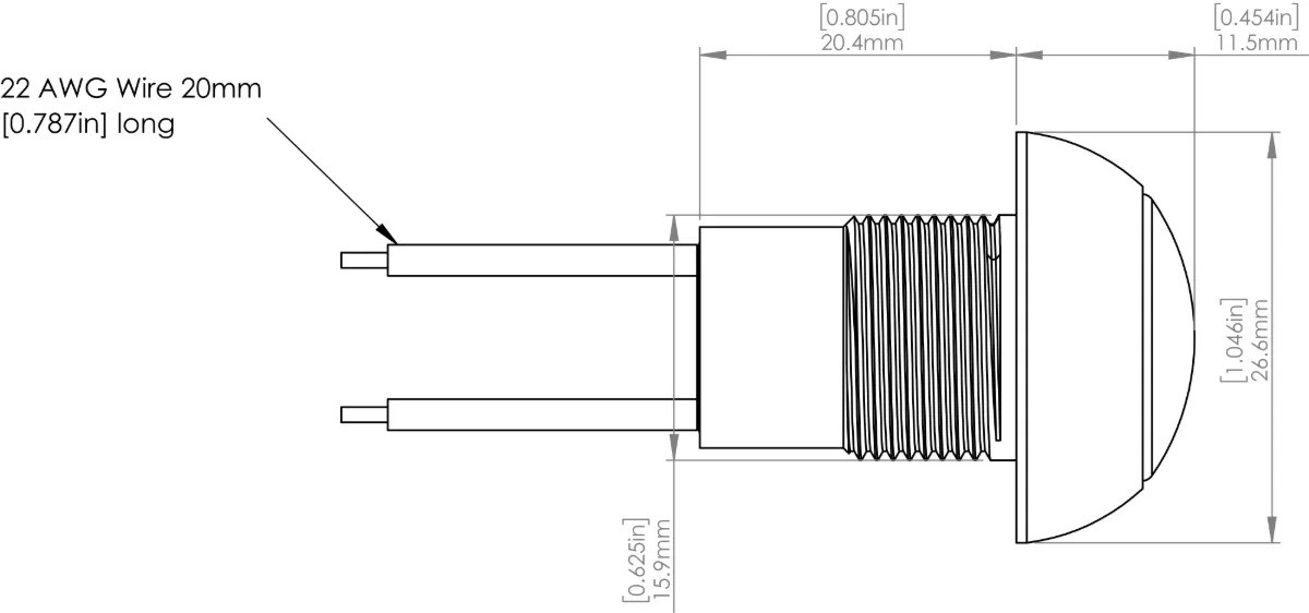 Bouton d’arrêt extérieur rouge Cartek CK-EP-02 - CK-EP02R - CK-EP-02 - 3661768330197