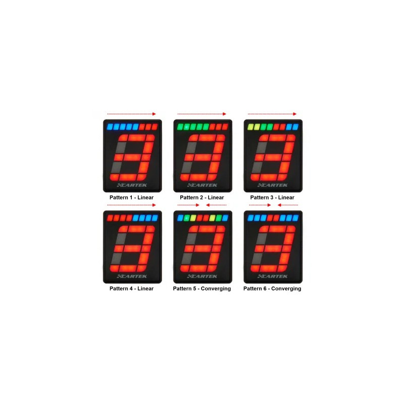 Indicateur rapport engagé Cartek Club + shift light CK-LG-CL - CK-LG-CL - CK-LG-CL - 3666618040165