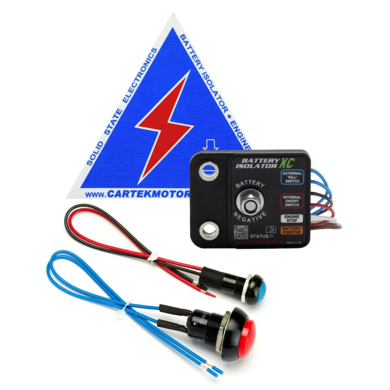 Elektronischer Cartek X-Club-Ausschalter mit Außenknopf - CK-BXC-06.R - CK-BXC-06-R
