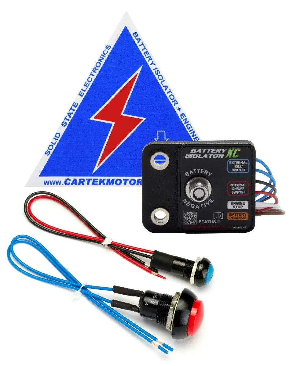 Elektronischer Cartek X-Club-Ausschalter mit Außenknopf - CK-BXC-06.R - CK-BXC-06-R