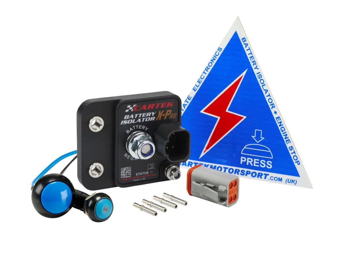 Elektronik-Ausschalter-Sicherungsset für Cartek X-Pro mit Außenknopf - CK-BXP-06.B - CK-BXP-06-B - 3666618603971