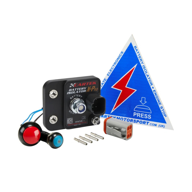 Kit staccabatteria Cartek X-Pro con pulsante esterno - CK-BXP-05.R - CK-BXP-05-R - 3666618603964
