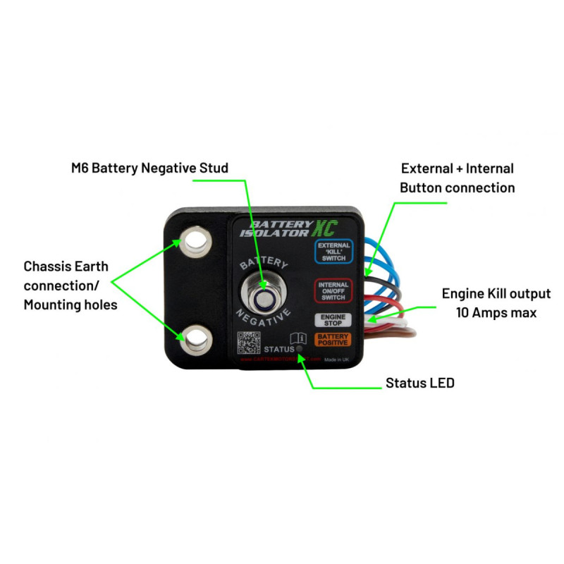 Cartek X-Pro Electronics Cut-Out Device Kit with External Button - CK-BXP-06.B - CK-BXP-06-B - 3666618603971