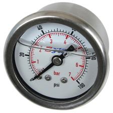 Sytec 0–7 bar Fuel Injection Pressure Gauge - FPG002
