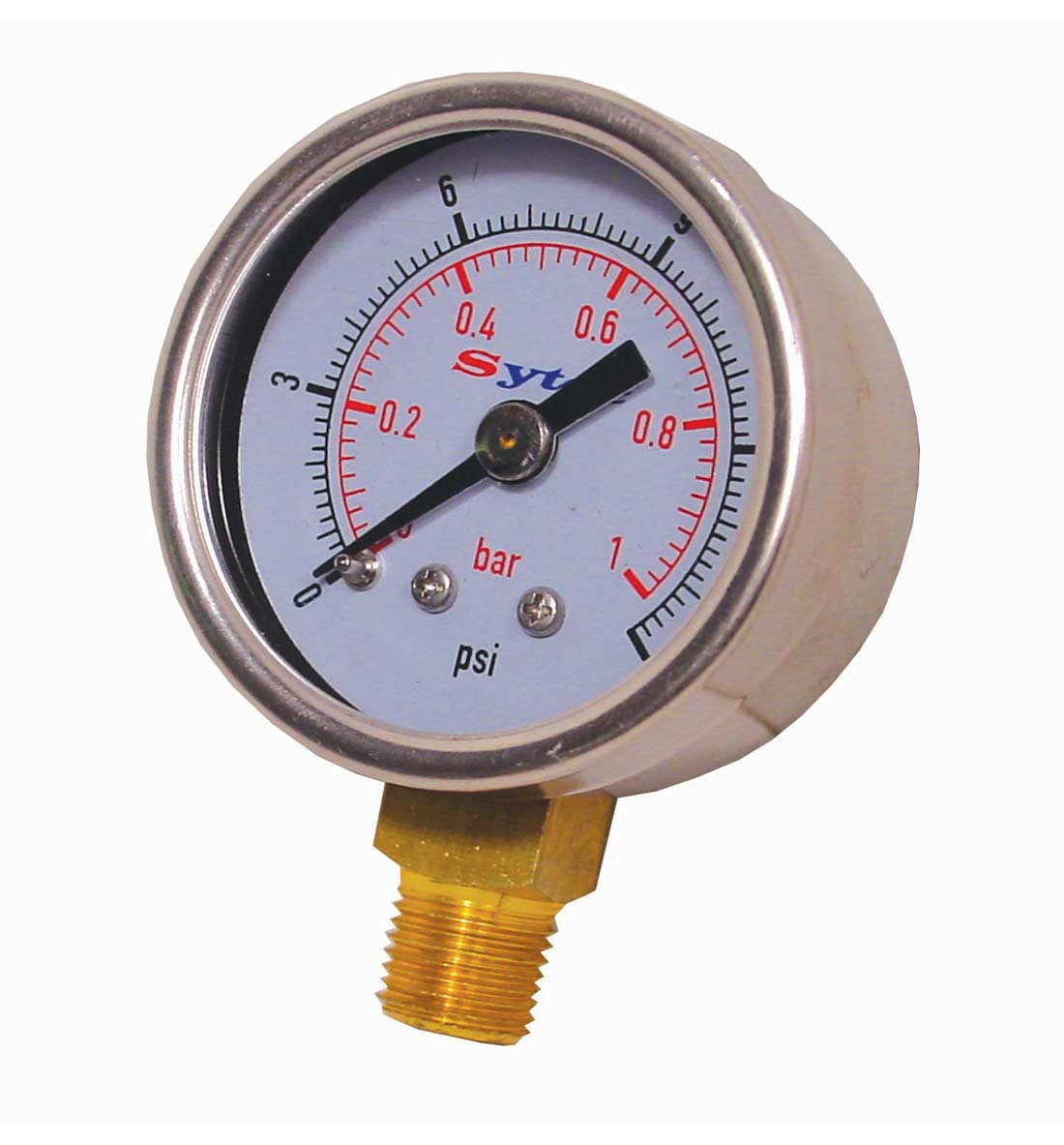 Manometro pressione della benzina per carburatore Sytec 0-1 bar - FPG001 - M-MAN1B - FPG001 - 3661768032565