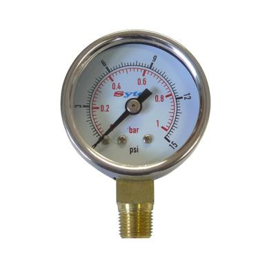 Sytec 0–1 bar Carburetor Fuel Pressure Gauge - FPG001 - M-MAN1B - FPG001 - 3661768032565