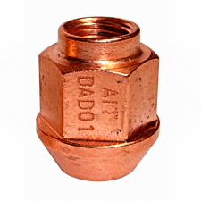 12x150 60° conical copper-plated steel nut - A.I. Tech DADO1