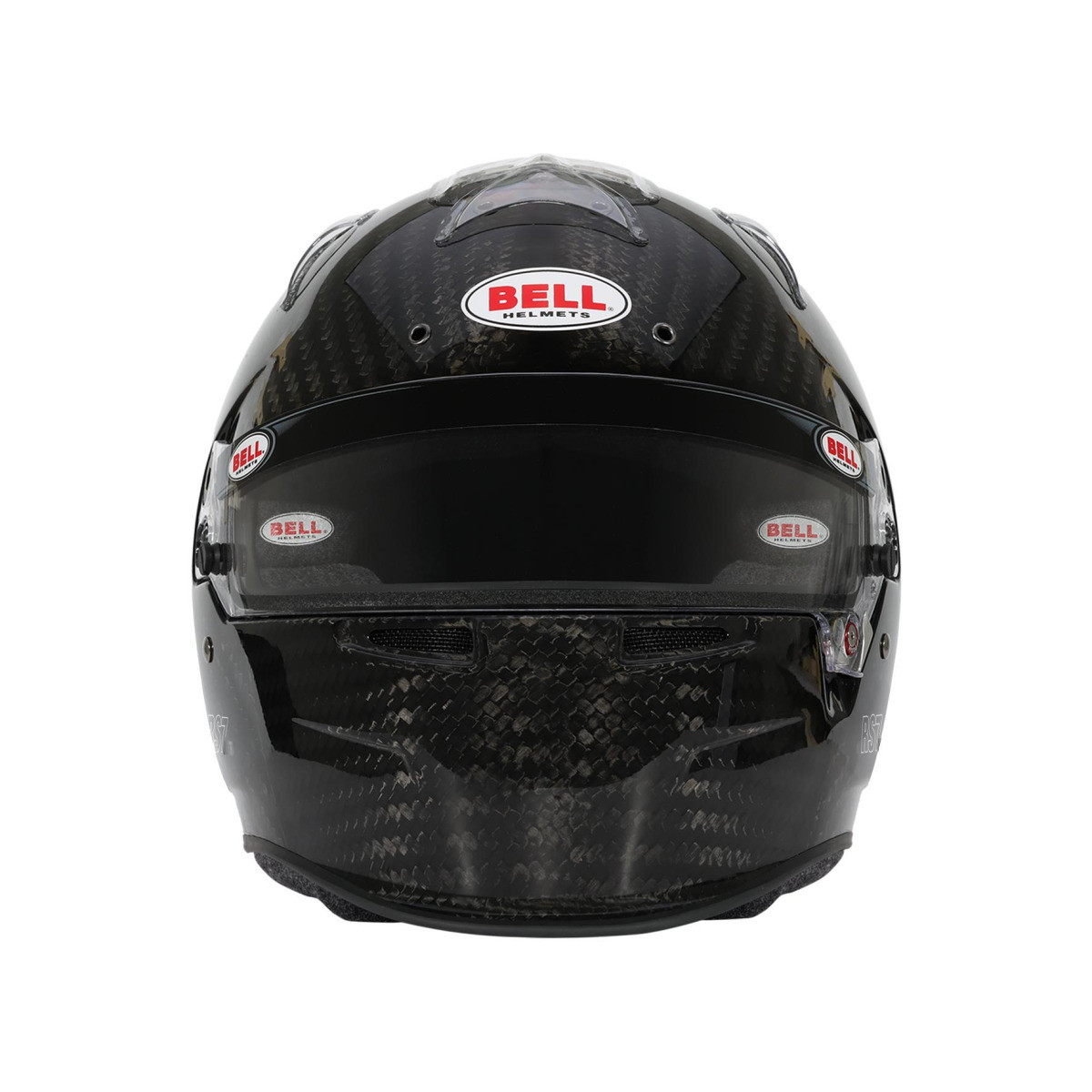 Casque BELL RS7 Carbon avec bec Hans FIA8859-2024/SA2020 - BEL-RS7-CARB-B24.61 - 1204A71
