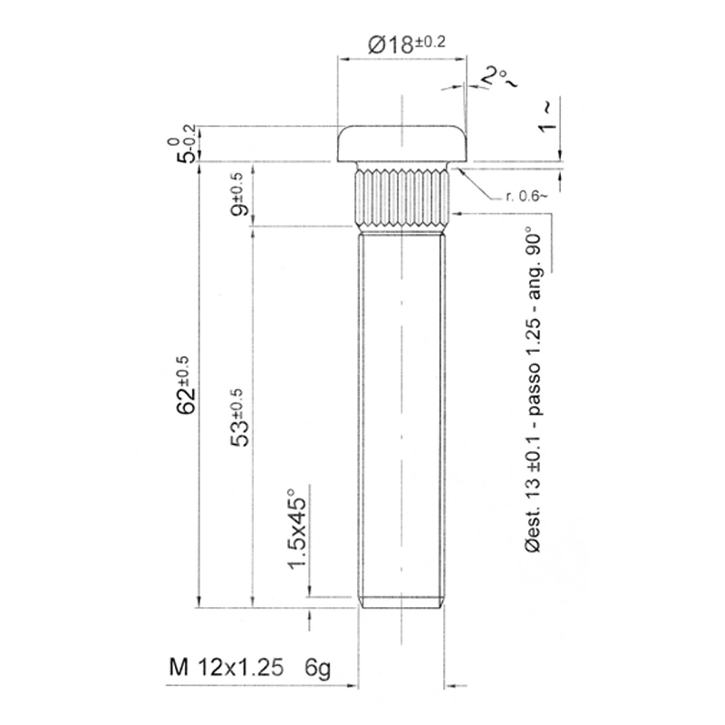 Nissan Suzuki Race Ribbed Studs - GT2i - BR-CPGSN2 - 3661768388136