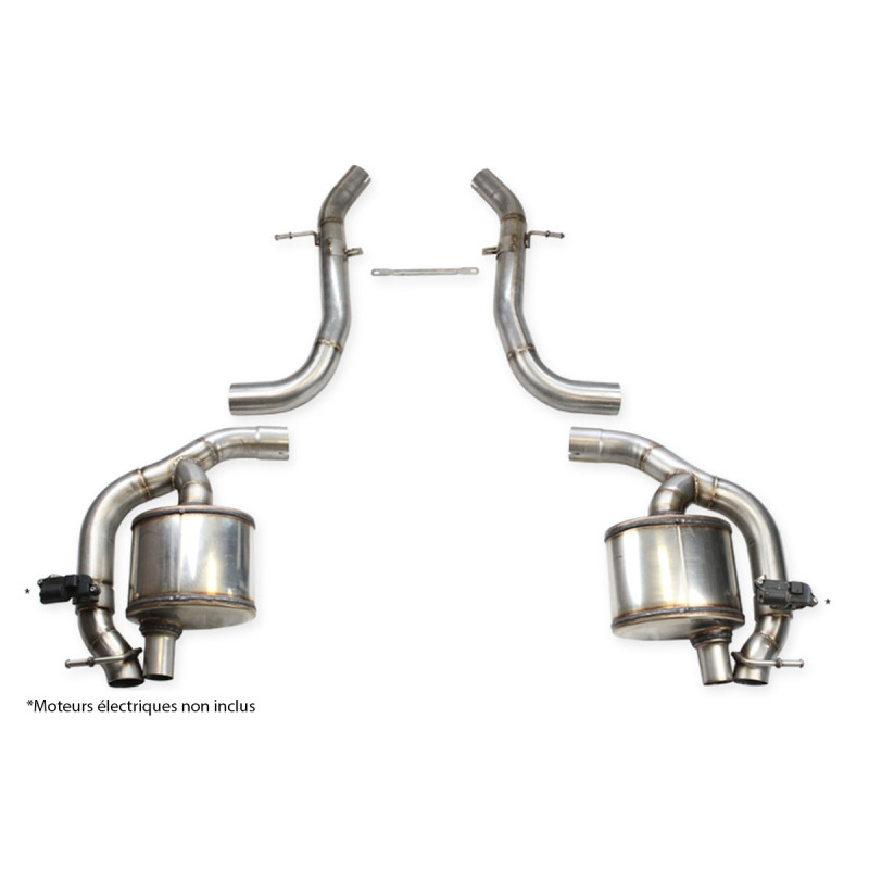 Inoxcar Mercedes CLE 53 AMG Valved Muffler - VALV.CLE.01 - IC-VALVCLE01 - VALV.CLE.01 - 3666618851631