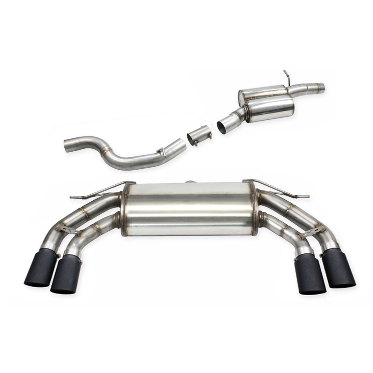 Inoxcar Ateca 190 ch Cat-Back - CATBACK.ATECA.02.90X70BM - IC-CATBACKATECA0290X70BM - CATBACK.ATECA.02.90X70BM - 3666618850276