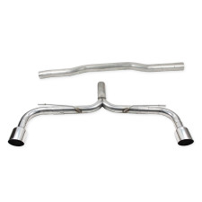 Posteriore senza silenziatore destro + sinistro 100 Racing Inoxcar Mini Countryman (F60) 2,0 Cooper S dopo 2021