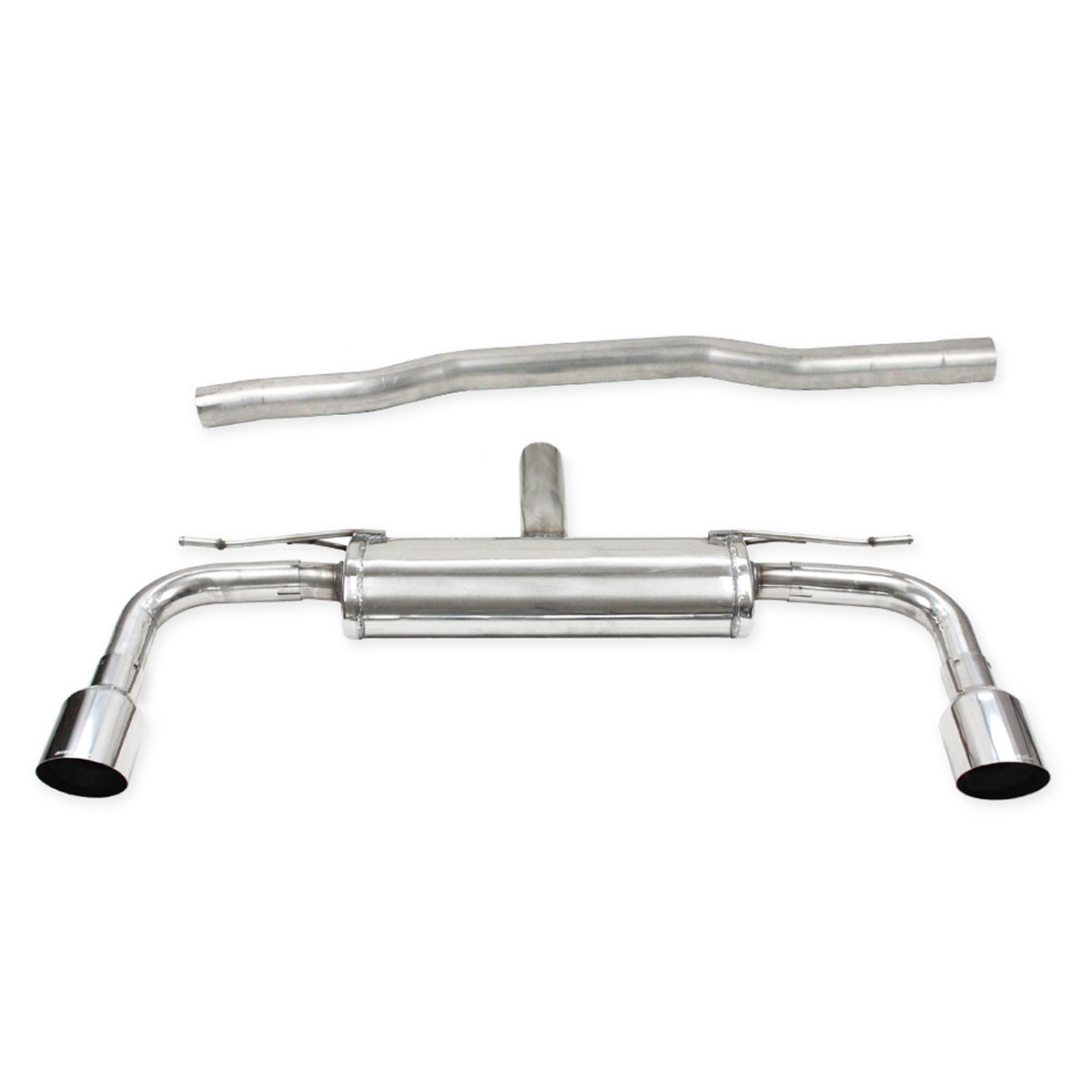 Inoxcar 100 Racing right + left rear muffler Mini Countryman (F60) 2,0 Cooper S 2021 on - IC-MICO3710RA - MICO.37.10RA - 3666618798684