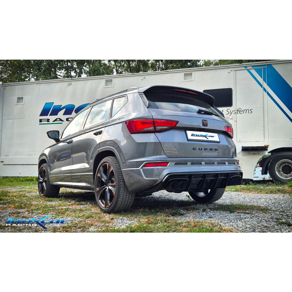 Inoxcar Ateca 190 ch Cat-Back - CATBACK.ATECA.01.90CBLACK - IC-CATBACKATECA0190CBK - CATBACK.ATECA.01.90CBLACK - 3666618850306