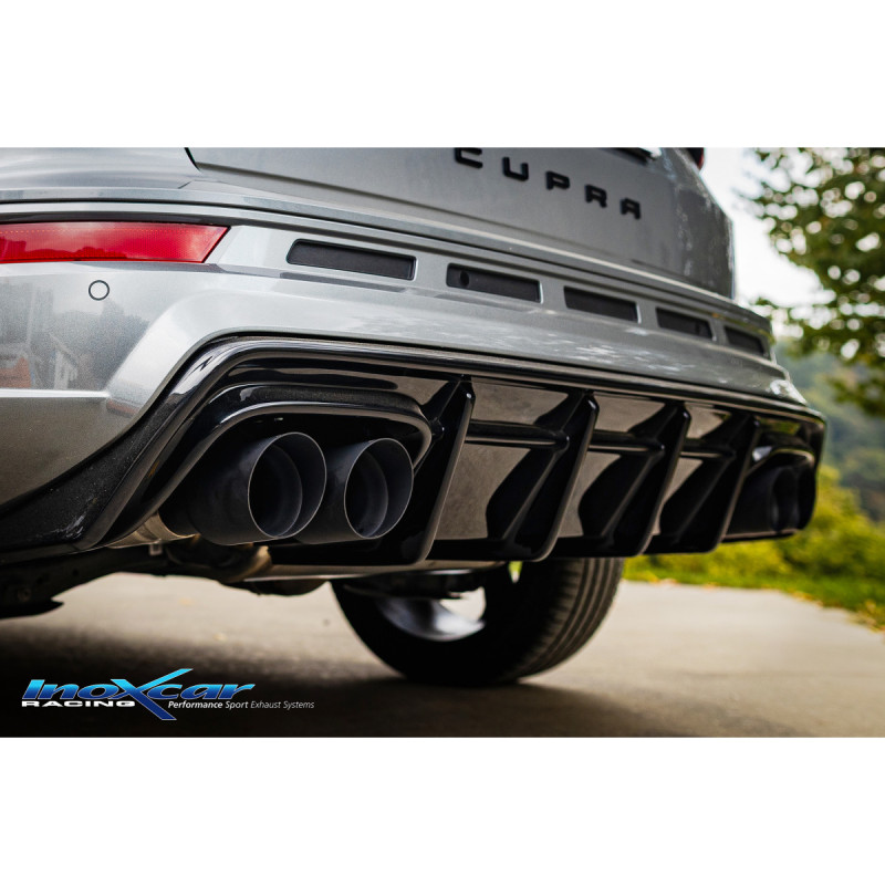 Inoxcar Cat-Back for Ateca 190 ch - CATBACK.ATECA.02.90CBLACK - IC-CATBACKATECA0290CBK - CATBACK.ATECA.02.90CBLACK - 3666618850283