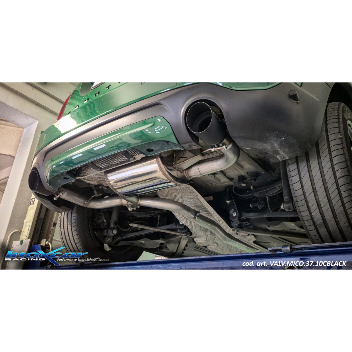 Inoxcar Countryman Schalldämpfer mit Ventil – VALV.MICO.37.10CBLACK - IC-VALVMICO3710CBK - VALV.MICO.37.10CBLACK - 3666618798547